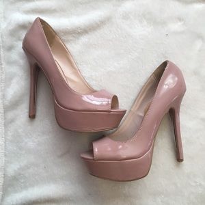 Nude stilettos